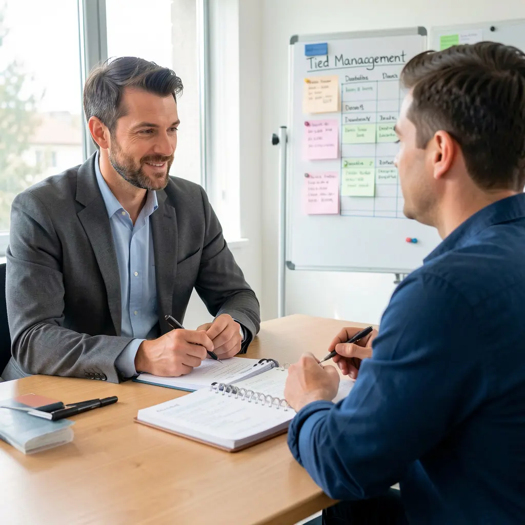 Een persoonlijke coaching sessie over tijdmanagement
